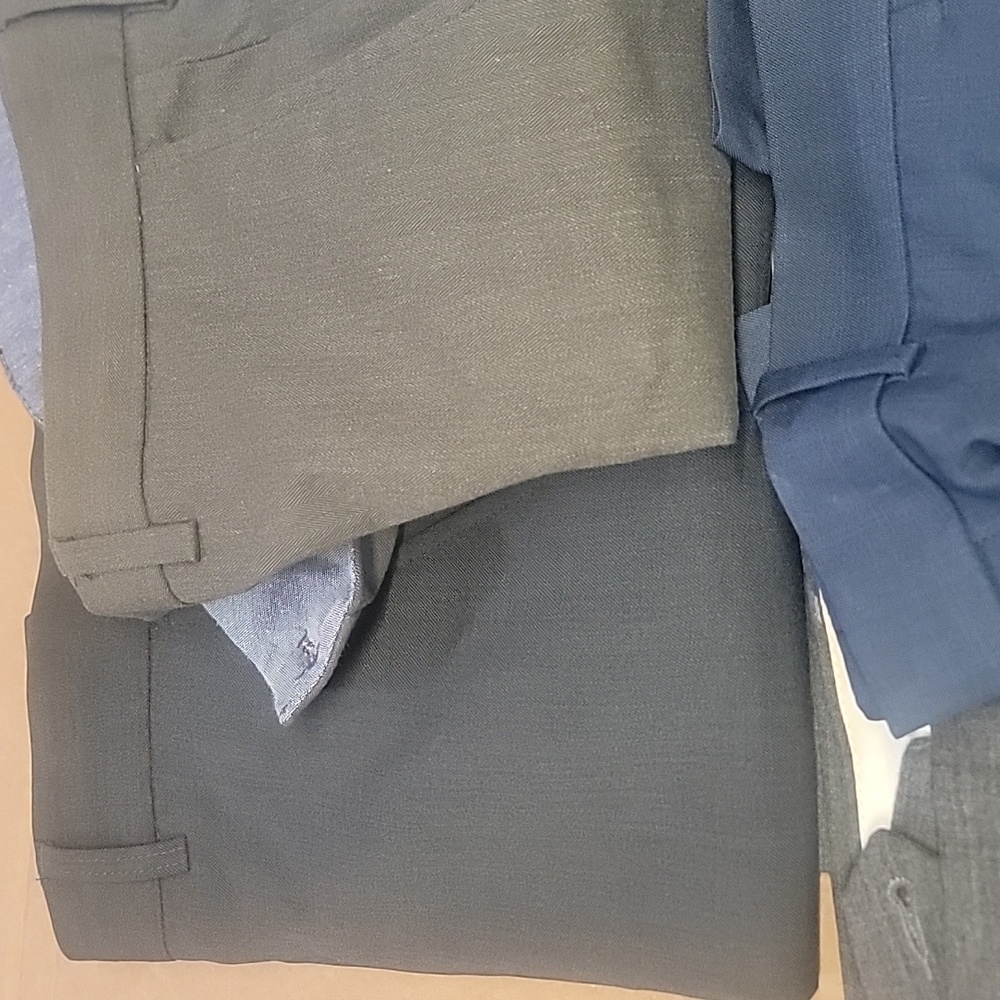 Lot Of 11 28" to 34 Mens Dress Pants Jos. A Banks Banana Republic Tommy Hilfiger - Picture 2 of 9